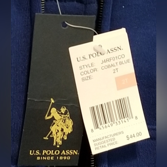 U.S. Polo Assn. 2-pc Set (Unisex), NWT, Size 2T - Picture 8 of 8